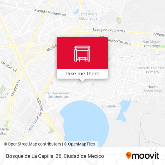 Bosque de La Capilla, 26 map