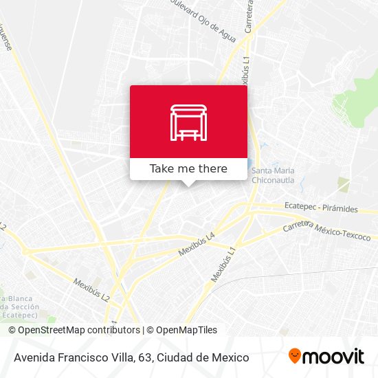 Mapa de Avenida Francisco Villa, 63