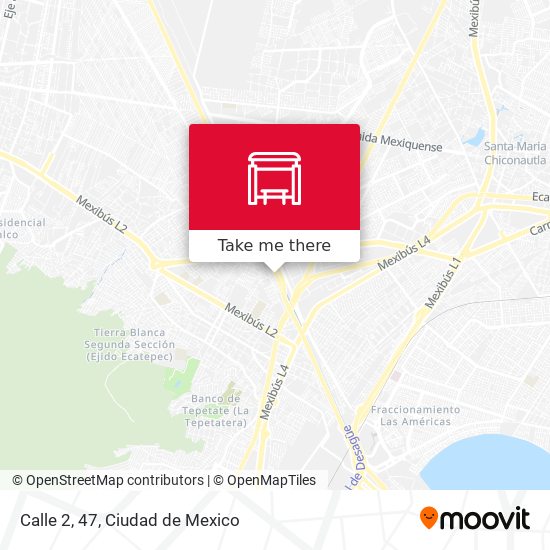 Mapa de Calle 2, 47