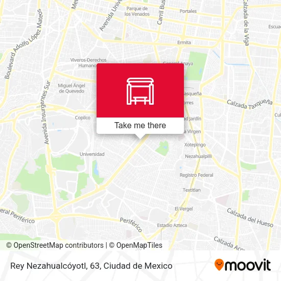 Rey Nezahualcóyotl, 63 map