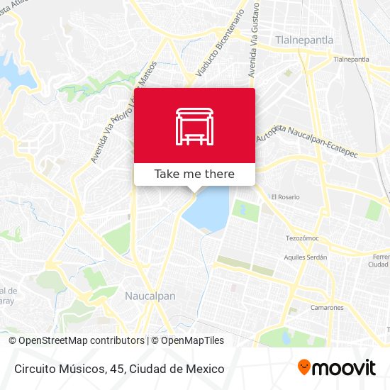 Circuito Músicos, 45 map