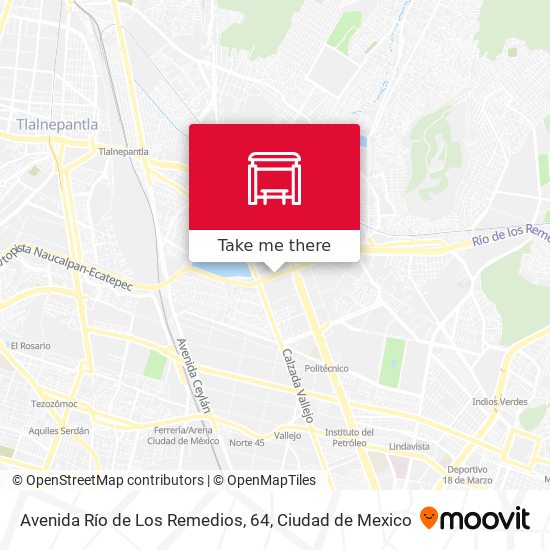 Avenida Río de Los Remedios, 64 map