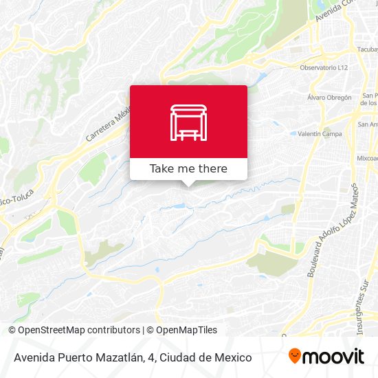Avenida Puerto Mazatlán, 4 map