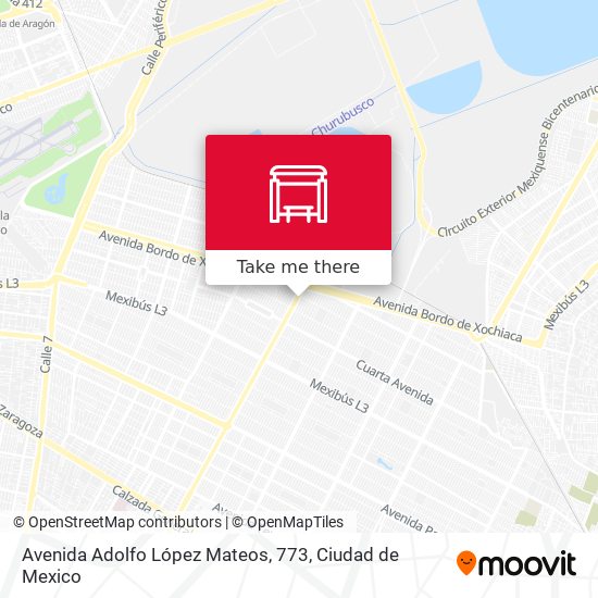 Avenida Adolfo López Mateos, 773 map