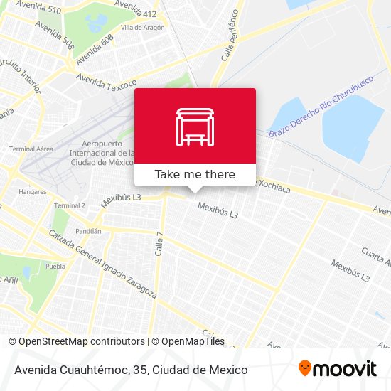 Mapa de Avenida Cuauhtémoc, 35