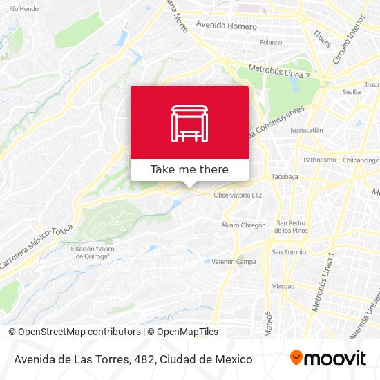 Avenida de Las Torres, 482 map