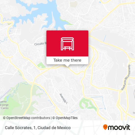 Calle Sócrates, 1 map