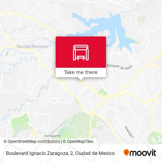 Boulevard Ignacio Zaragoza, 2 map