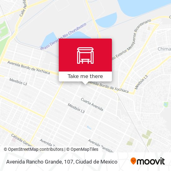 Avenida Rancho Grande, 107 map