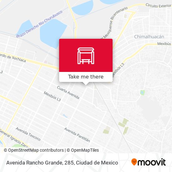 Avenida Rancho Grande, 285 map