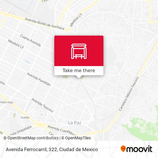 Mapa de Avenida Ferrocarril, 322