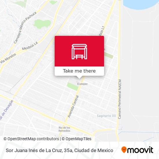 Sor Juana Inés de La Cruz, 35a map