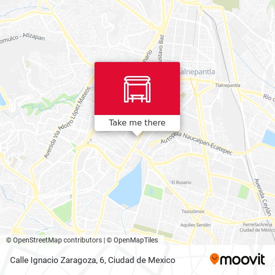 Calle Ignacio Zaragoza, 6 map