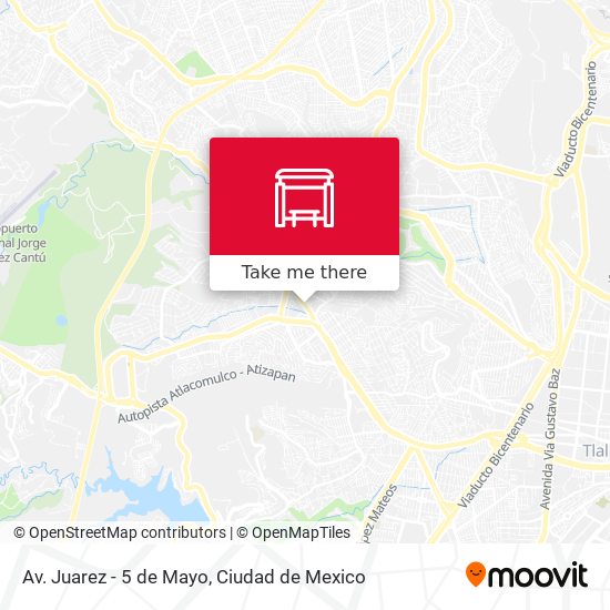 Av. Juarez - 5 de Mayo map