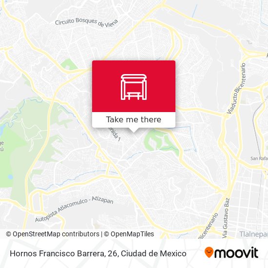 Mapa de Hornos Francisco Barrera, 26