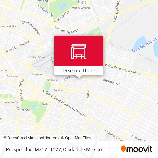 Prosperidad, Mz17 Lt127 map