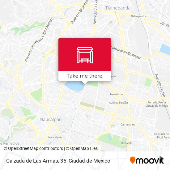 Mapa de Calzada de Las Armas, 35