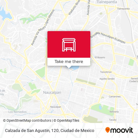 Calzada de San Agustín, 120 map