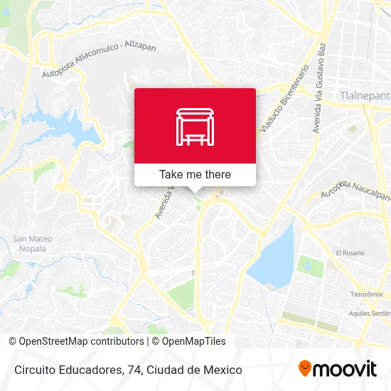 Circuito Educadores, 74 map