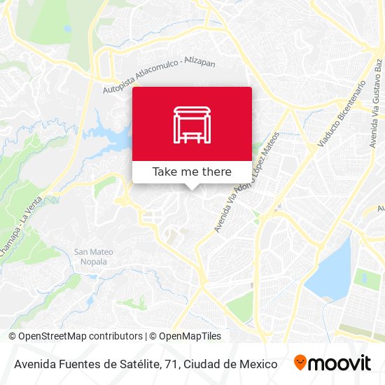 Avenida Fuentes de Satélite, 71 map