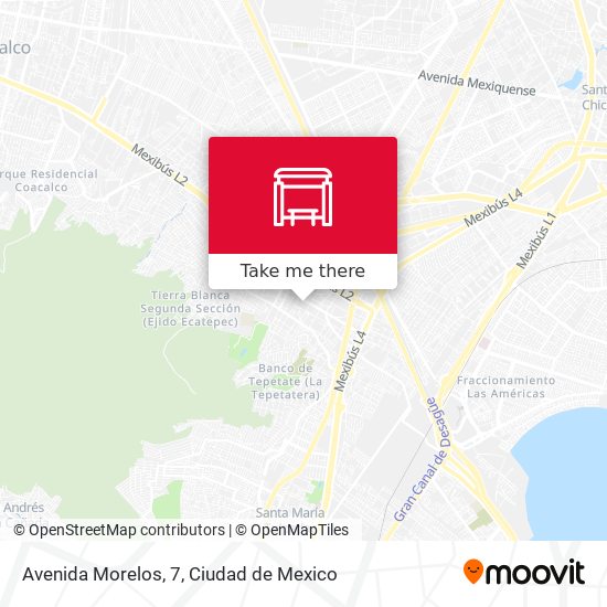 Avenida Morelos, 7 map