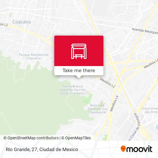 Río Grande, 27 map