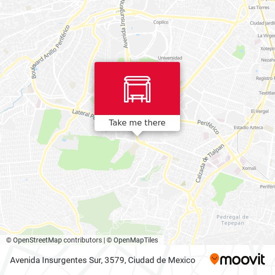 Avenida Insurgentes Sur, 3579 map