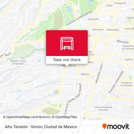 Alta Tensión - Simón map