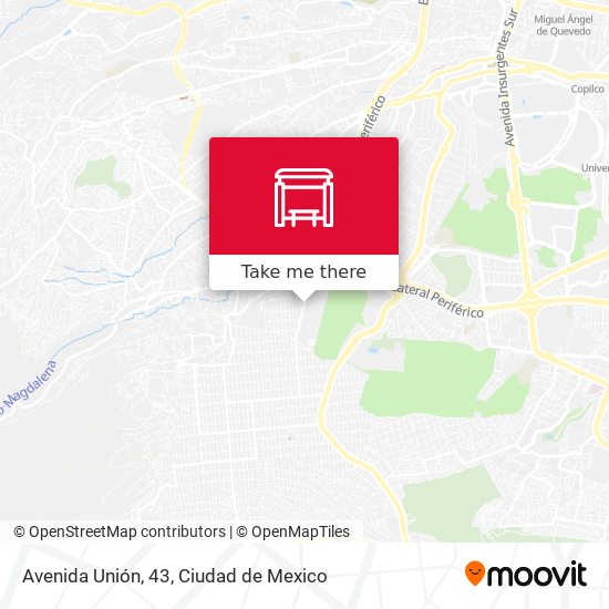 Avenida Unión, 43 map