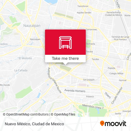 Mapa de Nuevo México