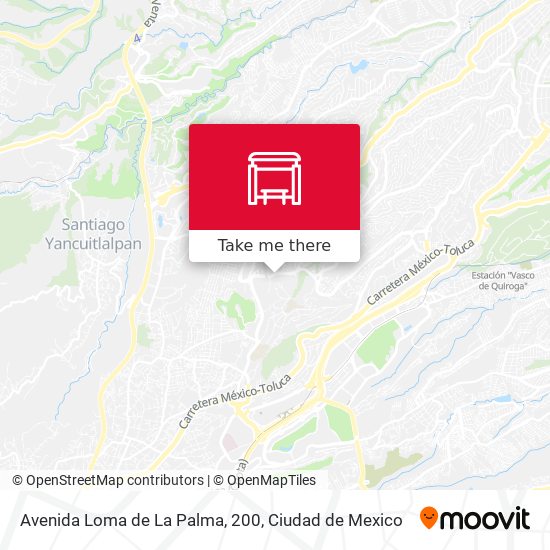 Mapa de Avenida Loma de La Palma, 200