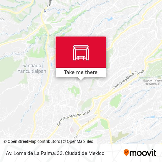 Av. Loma de La Palma, 33 map