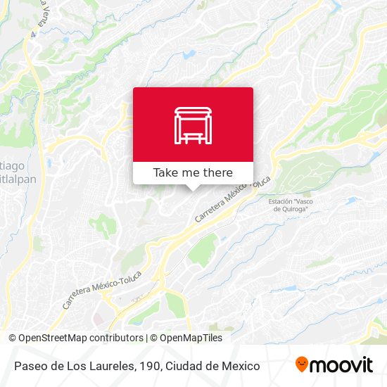 Paseo de Los Laureles, 190 map