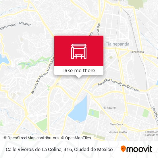 Calle Viveros de La Colina, 316 map