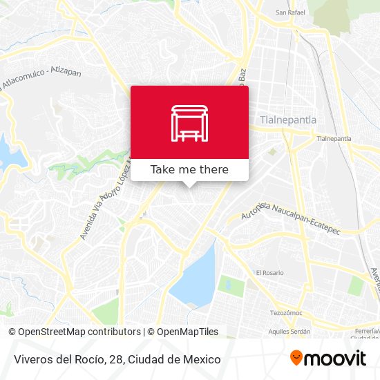 Mapa de Viveros del Rocío, 28