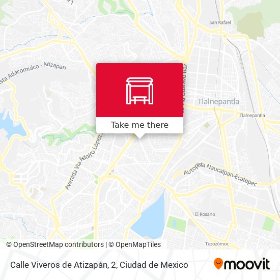 Mapa de Calle Viveros de Atizapán, 2