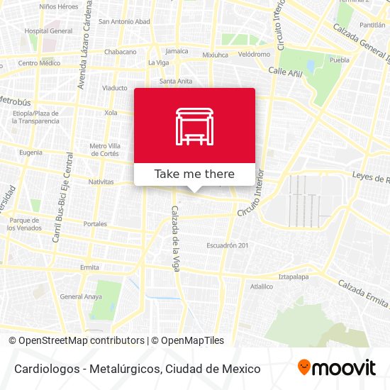 Mapa de Cardiologos - Metalúrgicos