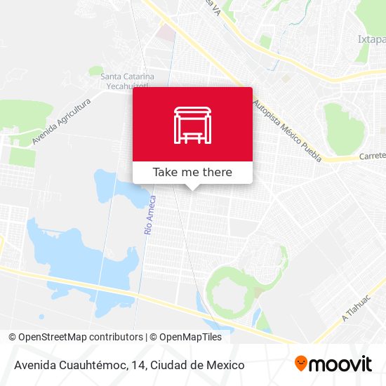 Avenida Cuauhtémoc, 14 map