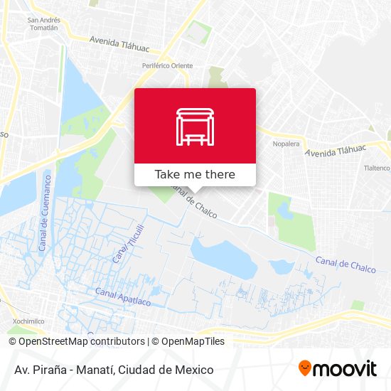 Mapa de Av. Piraña - Manatí