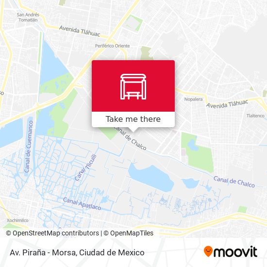Av. Piraña - Morsa map