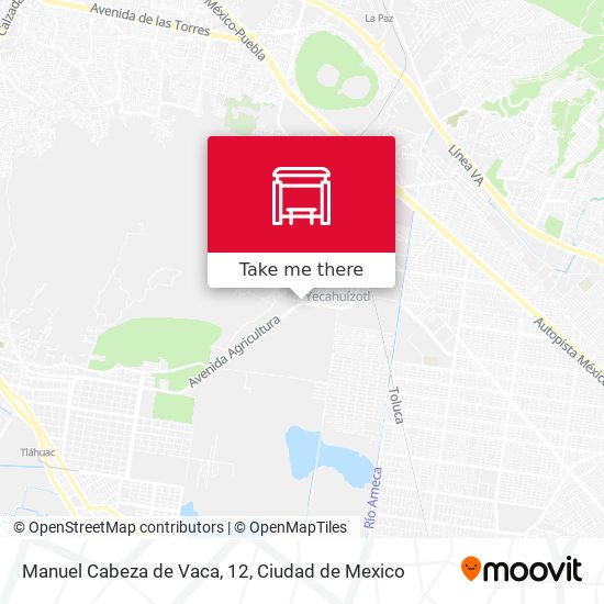 Manuel Cabeza de Vaca, 12 map