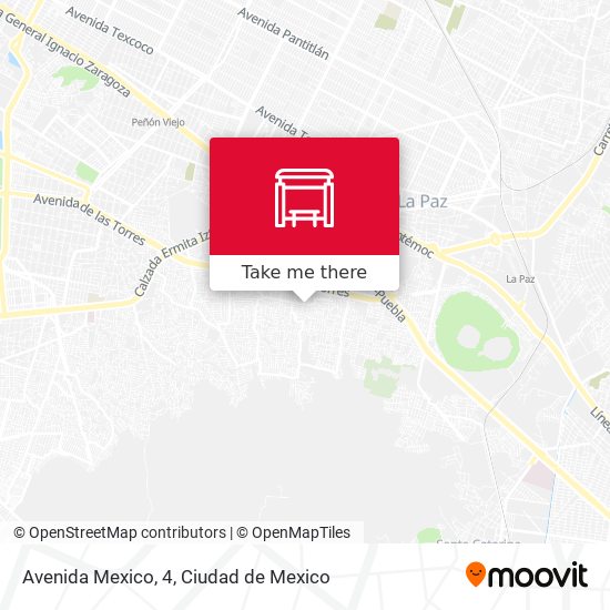 Mapa de Avenida Mexico, 4