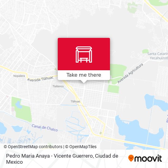 Pedro Maria Anaya - Vicente Guerrero map