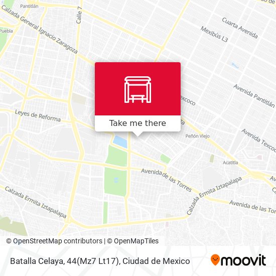 Batalla Celaya, 44(Mz7 Lt17) map