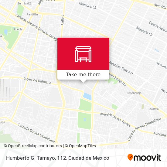 Mapa de Humberto G. Tamayo, 112