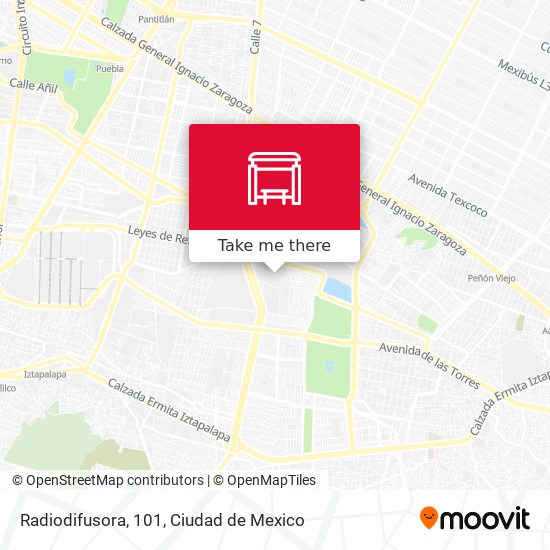 Mapa de Radiodifusora, 101