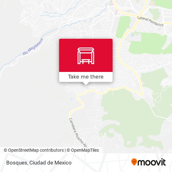 Mapa de Bosques
