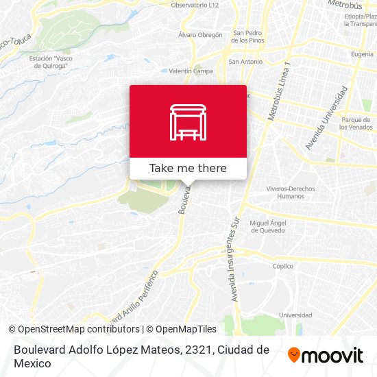 Boulevard Adolfo López Mateos, 2321 map