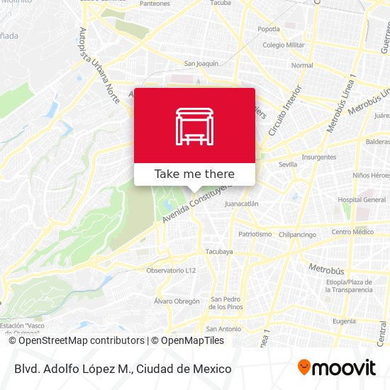 Blvd. Adolfo López M. map