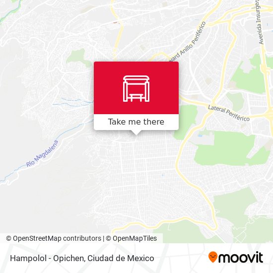 Hampolol - Opichen map